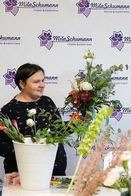Курс флорист дизайнер в школе Милы Шуманн обучение