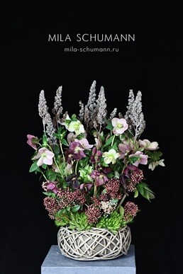 Курс флорист-дизайнер весенняя композиция Курс флорист-дизайнер весенняя композиция